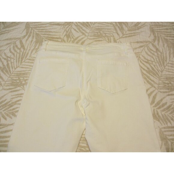 BUFFALO BY DAVID BRITTON AUBREY WHITE MID RISE STRETCH SUPER SOFT ANKLE JEANS 12 - Picture 5 of 8